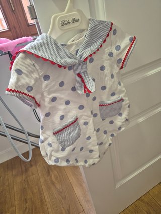 Pelele marinero Talla 12m