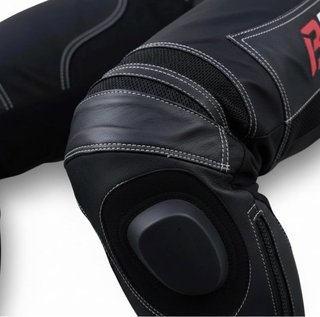 Mono BieSSe Cuero Rojo y Cordura Negro M