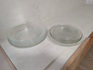 Platos Duralex Cristal Transparentes
