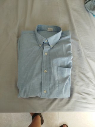 Camisa azul talla 42