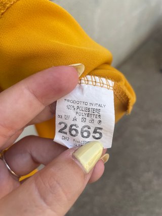 Vestido camisero mostaza NUEVO con cinturón