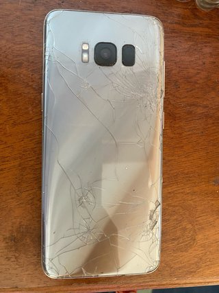Samsung Galaxy S8 Negro - Cristal Roto