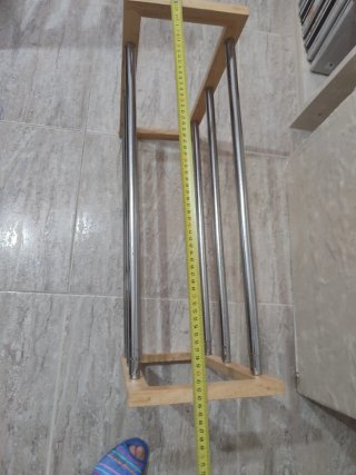 Zapatero Extensible Madera y Metal