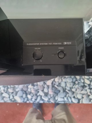 Altavoces Home Cinema Yamaha YST-FSW100 Negro