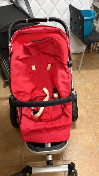 Silla de bebé+capazo+maxi cosi coche Quinny