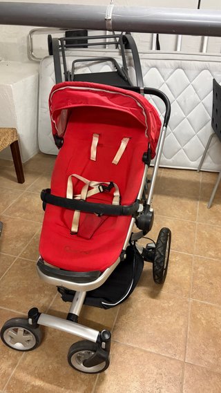 Silla de bebé+capazo+maxi cosi coche Quinny