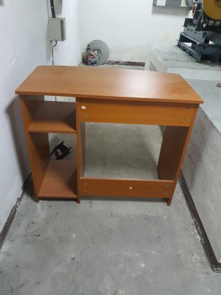 Mesa de estudio madera cerezo  De 90 x 48 x 75