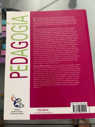 Psicología del desarrollo en la etapa de educac...