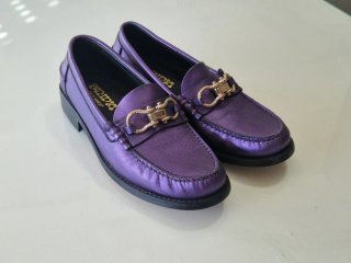 Náuticos Ulanka Morado y Dorado Mujer