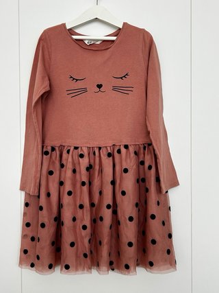 Lote 4 vestidos niña H&M (talla 6-8/ 130cm)