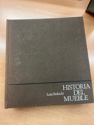 Historia del mueble luis feduchi
