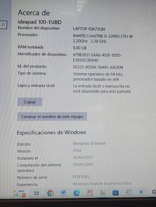 Lenovo IdeaPad 100-15IBD