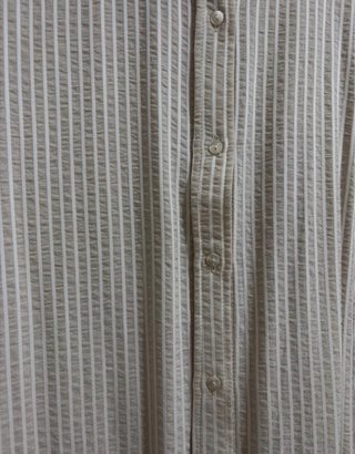 Camisa oversize Kiabi beige XL con etiqueta