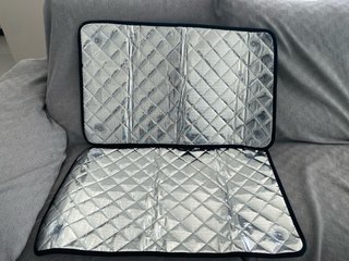 2 Protectores Térmicos Kaiflex 80x50cm