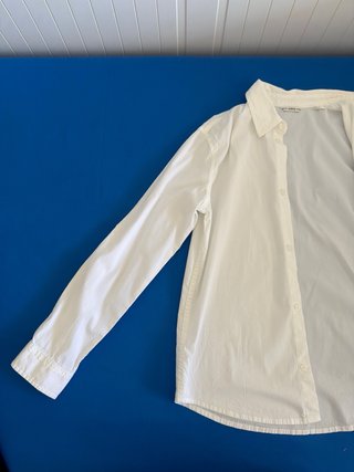 Camisa Guess blanca manga larga