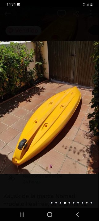 Kayak Felfree Nomad Amarillo