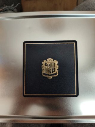 Moneda Plata 20 Diners Andorra 1989