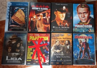 Lote 8 Películas DVD Varias