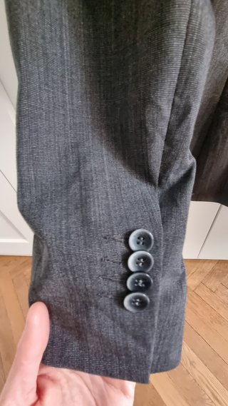 Giacca blazer Comma grigia tg 44 L nuova