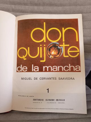 Don Quijote de la Mancha, comic para niños
