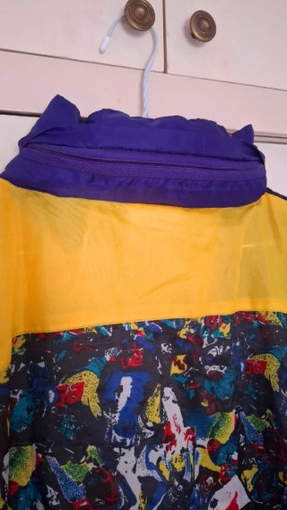 Chubasquero 80s Talla XL Multicolor