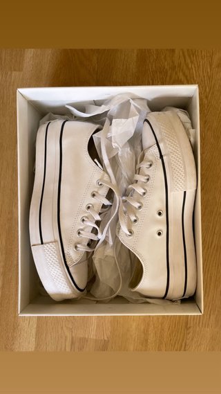 Zapatillas Converse Blancas Talla 37.5