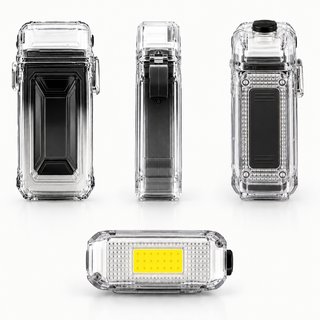 Mini Torcia LED COB Ricaricabile USB