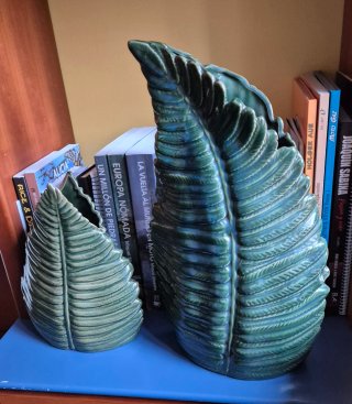 Set di 2 vasi decorativi a forma di foglia Maison du Monde