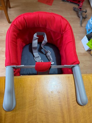 Inglesina Fast Silla Mesa Plegable Roja