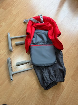 Inglesina Fast Silla Mesa Plegable Roja