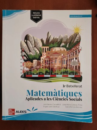 Matemàtiques Aplicades a les Ciències Socials 1...
