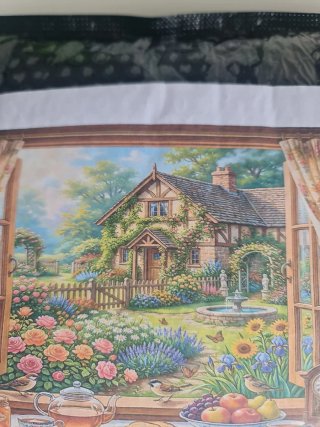 Puzzle 1000 piezas Casa Jardín