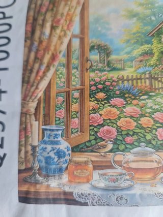 Puzzle 1000 piezas Casa Jardín