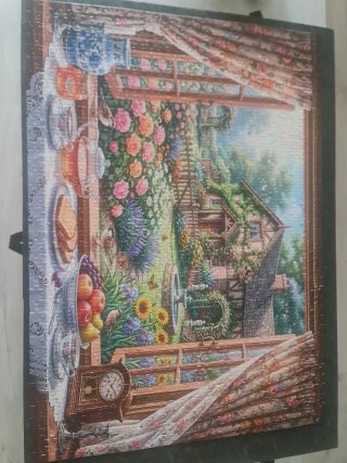 Puzzle 1000 piezas Casa Jardín