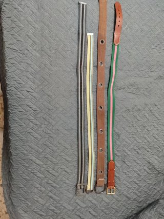 Lote 4 cinturoni per bambini 75-90 cm