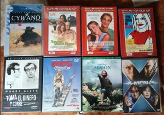 Pack 8 Películas DVD Variadas