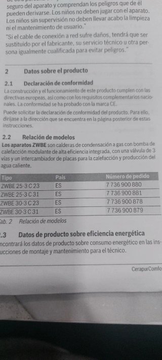Caldaia a gas a condensazione Cerapurcomfort