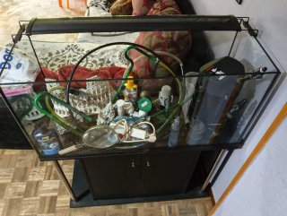 Acuario 200L con mueble