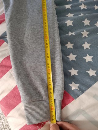Sudadera Gris Arquitecto Talla M (medidas en foto)