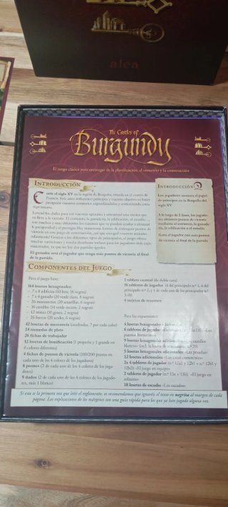 Juego de mesa Los Castillos de Borgoña