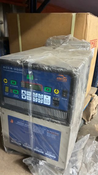 Inversor Cargador Atersa BCCR-1500 y 3000