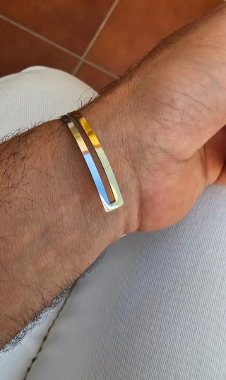 Pulsera Acero Hombre