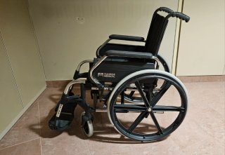 Silla de ruedas plegable Sunrise Medical.Valencia.