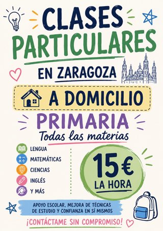 Clases particulares en Zaragoza