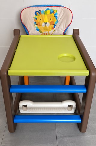Trona silla comedor-escritorio infantil - Unisex