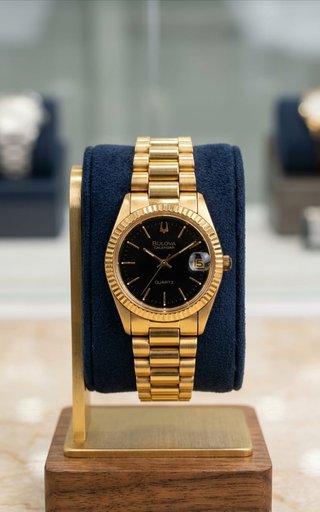 Orologio Bulova Donna Oro Nero