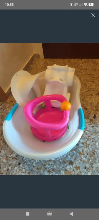 Bañera bebé + orinal + adaptador