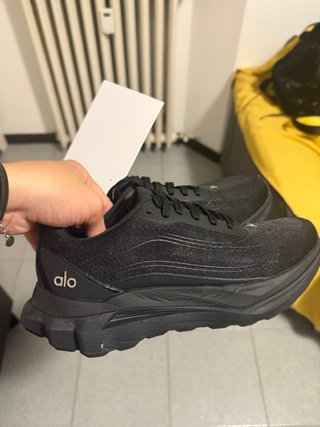 Scarpe Alo Yoga Uomo / Donna Nero Nuove Originali