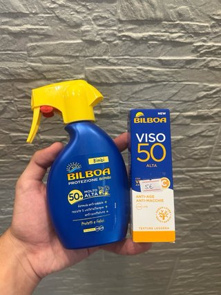 Bilboa Bimbi Protezione Solare Viso 50+
