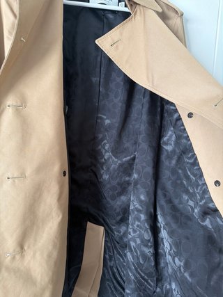 Gabardina Coach Beige